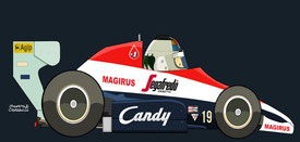 Stefan Johansson by Muneta & Cerracín