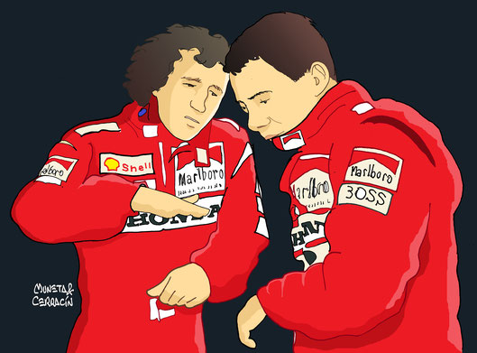 Ayrton Senna da Silva by Muneta & Cerracín