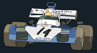 Mike Hailwood by Muneta & Cerracín