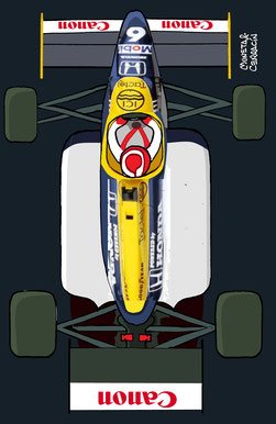 Nelson Piquet by Muneta & Cerracín