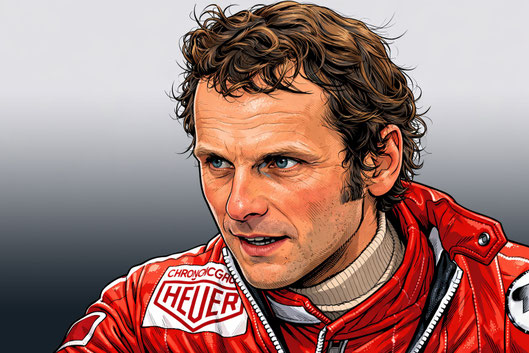 Andreas-Nikolaus Lauda by Muneta & Cerracín