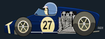 Gerry Ashmore by Muneta & Cerracín - Lotus 18 - Climax