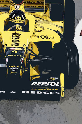 Damon Hill by Muneta & Cerracín
