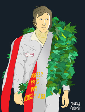 Jochen Rindt by Muneta & Cerracín