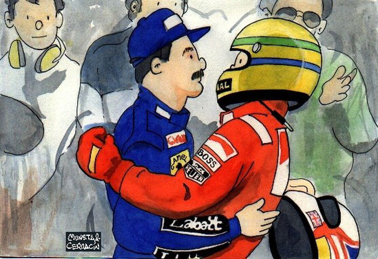 Mansell & Senna by Muneta & Cerracín