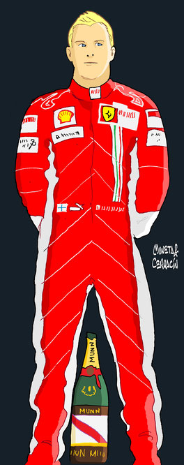 Kimi Räikkönen by Muneta & Cerracín