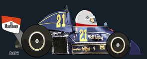 Hans Binder by Muneta & Cerracín - Williams FW05 - Ford Coswoeth