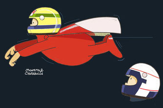 Ayrton Senna da Silva by Muneta & Cerracín
