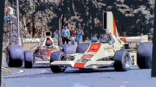 Graham Hill & Emerson Fittipaldi