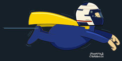 Alain Prost by Muneta & Cerracín