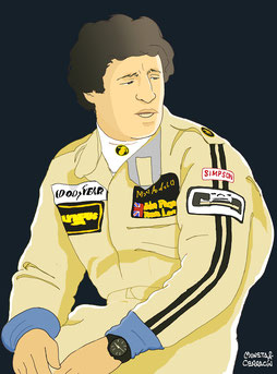 Mario Andretti by Muneta & Cerracín