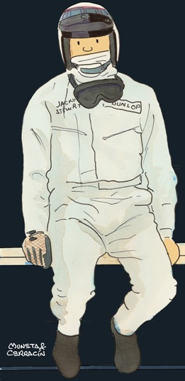 Jackie Stewart by Muneta & Cerracín