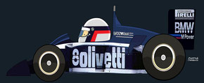 Elio de Angelis by Muneta & Cerracín