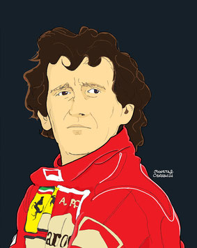 Alain Prost by Muneta & Cerracín