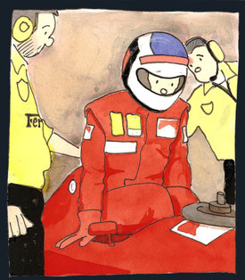 Jean Alesi by Muneta & Cerracín