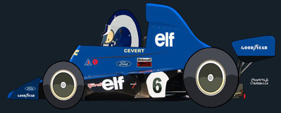 François Cevert by Muneta & Cerracín