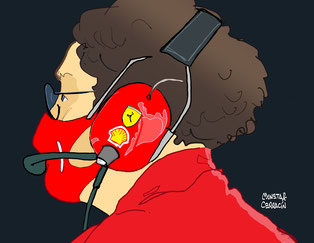 Mattia Binotto by Muneta & Cerracín