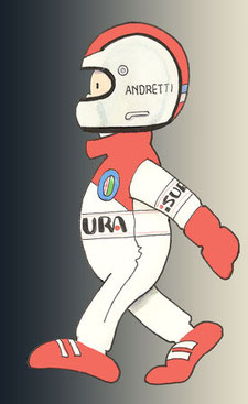 Mario Andretti by Muneta & Cerracín