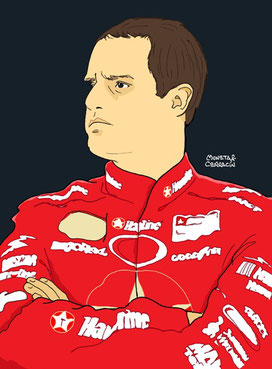 Juan Pablo Montoya by Muneta & Cerracín