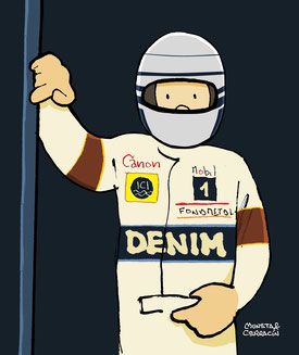 Riccardo Patrese by Muneta & Cerracín