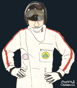 Norman Graham Hill by Muneta & Cerracín