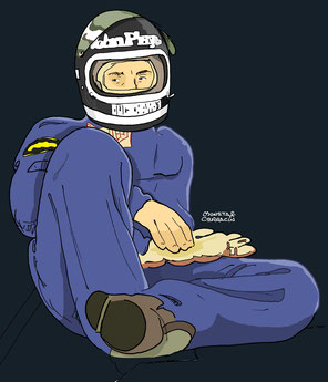 Jacky Ickx by Muneta & Cerracín