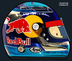Sebastián Vettel by Muneta & Cerracín
