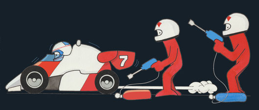 Alain Prost by Muneta & cerracín