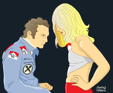 Niki Lauda by Muneta & Cerracín