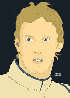 Jenson Alexander Lyons Button by Muneta & Cerracín - Brawn GP BGP 001