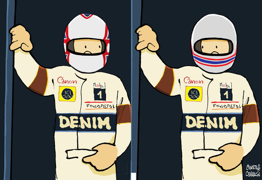 Martin Brundle by Muneta & Cerracín