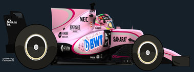Sergio Perez by Muneta & Cerracín