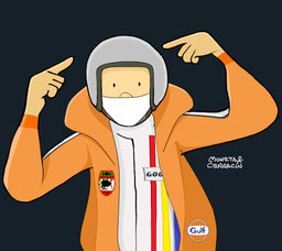 Bruce McLaren by Muneta & Cerracín