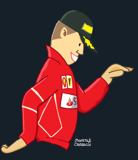 Sebastián Vettel by Muneta & Cerracín