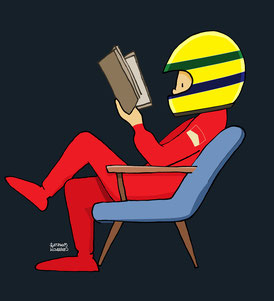 Ayrton Senna by Muneta & Cerracín