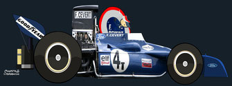 François Cevert by Muneta & Cerracín