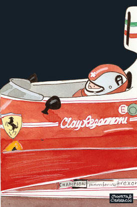Clay Regazzoni by Muneta & Cerracín