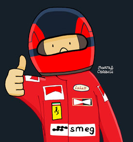 Gilles Villeneuve by Muneta & Cerracín