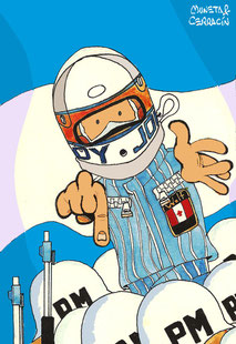 Jody Scheckter by Muneta & Cerracín