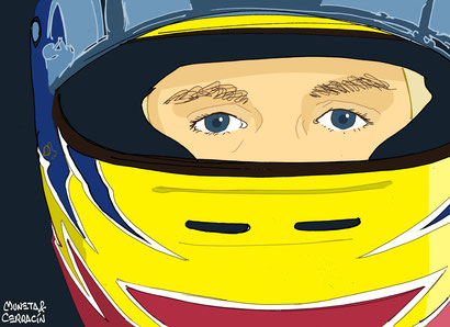 Jaime Víctor Alguersuari by Muneta & Cerracín