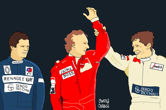 Niki Lauda by Muneta& Cerracín
