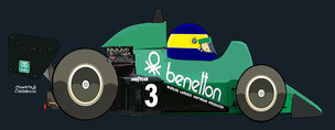 Michele Alboreto by Muneta & Cerracín