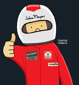 Mario Andretti by Muneta & Cerracín