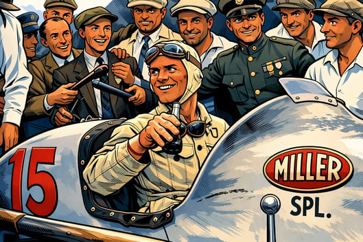 1926 Frank Lockhartin - Victory Lane