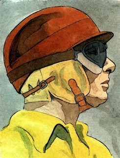 Juan Manuel Fangio by Muneta & Cerracín