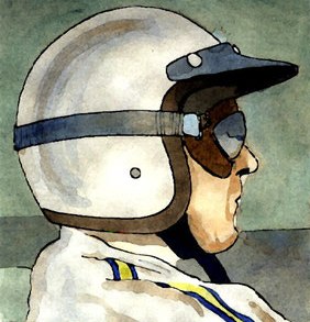 Jack Brabham by Muneta & Cerracín