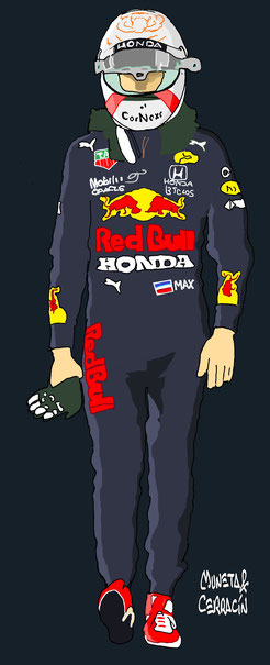 Lewis Hamilton by Muneta & Cerracín