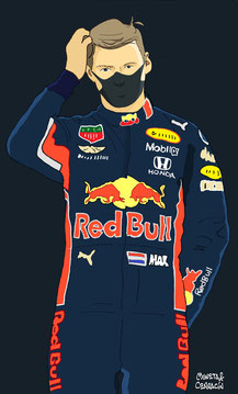 Max Verstappen by Muneta & Cerracín