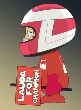 Niki Lauda by Muneta & Cerracín