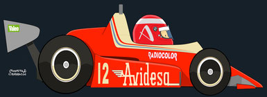 Adrián Campos Suñer by Muneta & Cerracín - 1983 Selex ST9 Avidesa 383 F3 Alfa Romeo